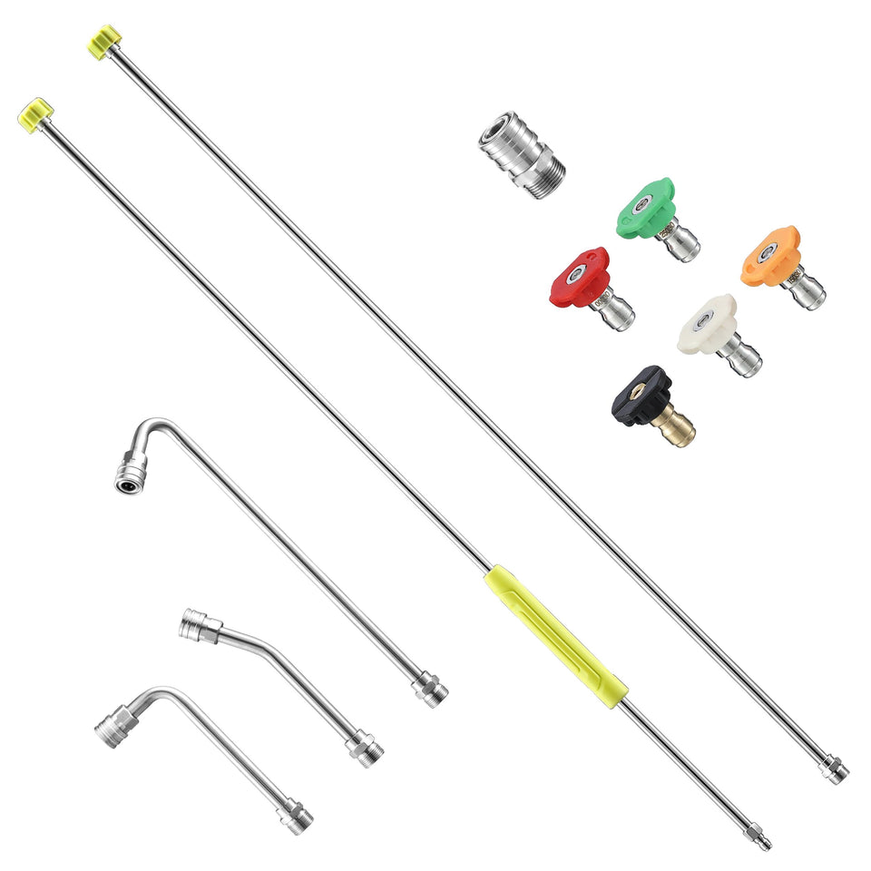 FIXFANS extended-wand-assembly enables high-reach cleaning access.