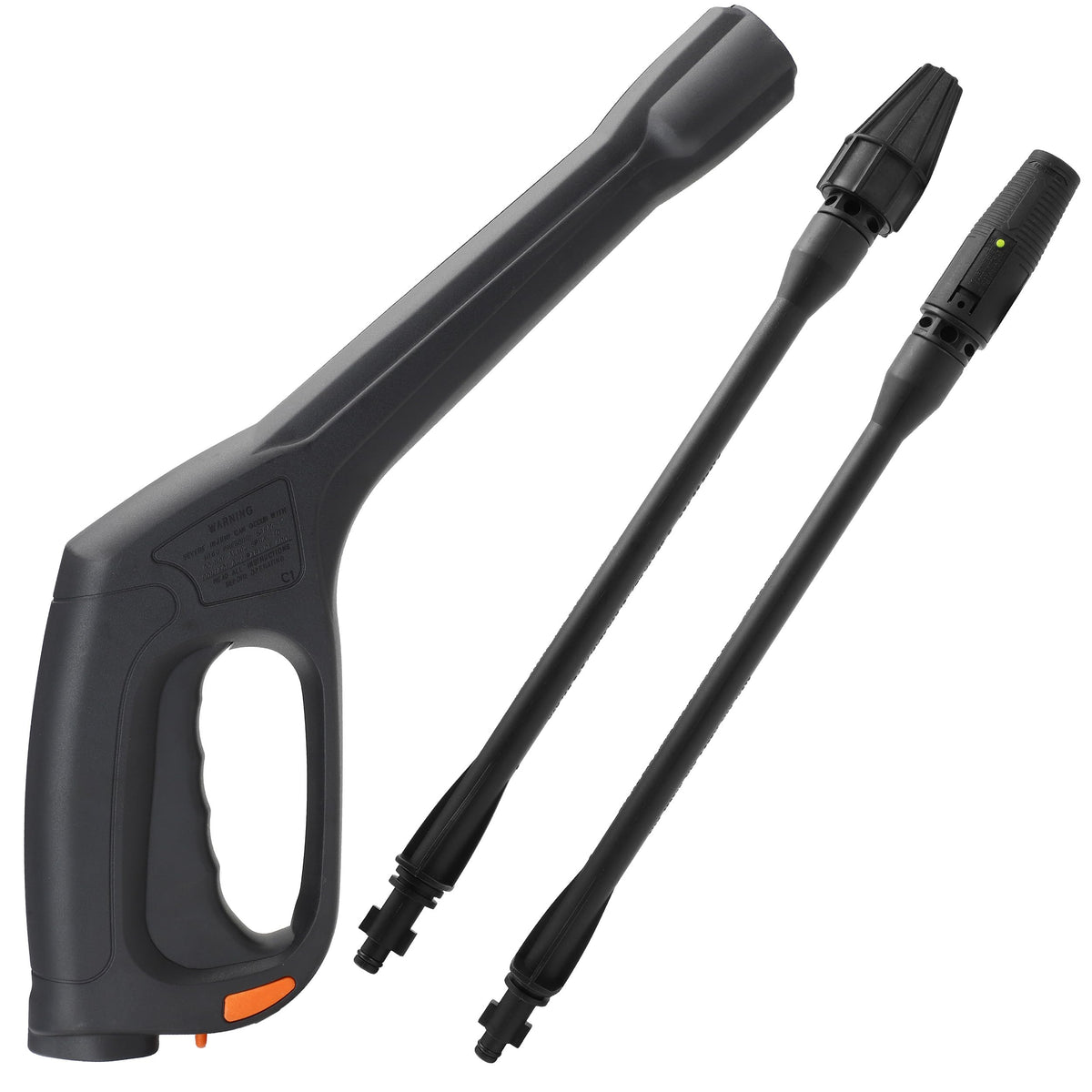 FIXFANS pressure washer gun with jet nozzle for adjustable spray patterns
