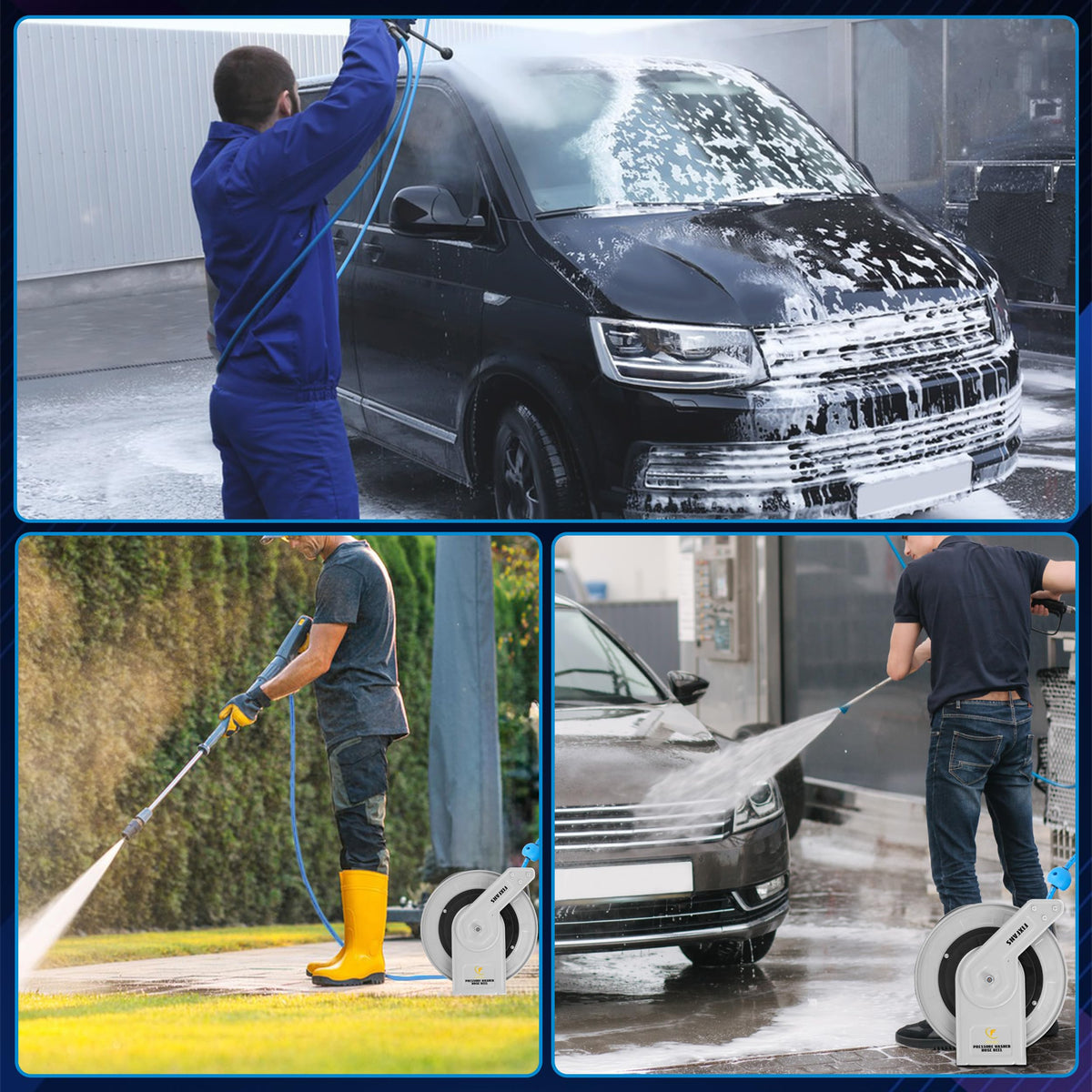 FIXFANS compatible with hot and cold water for various pressure washers