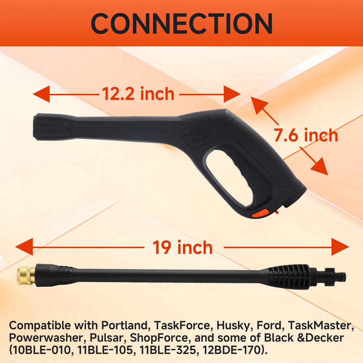 FixFANS turbo nozzle delivers high pressure power for stubborn dirt