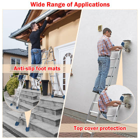 FixIdea ladder protection cushions guard floors and walls during use.