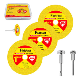 FixltFast 1-9-16-inch indestructible disc cutting metal and tile with precision