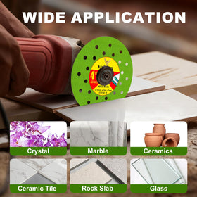 FixltFast blade suitable for both dry and wet tile cutting.