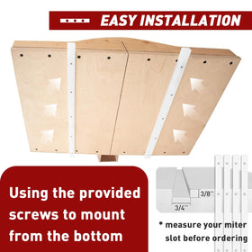 Enhanced precision with the FixlyFido Crosscut Sled for accurate woodworking.