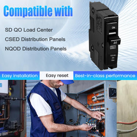 FixOasis QO panel compatibility showing SD QO load center integration.