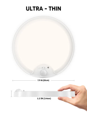 Closet and bathroom illumination with Fizrice ceiling light