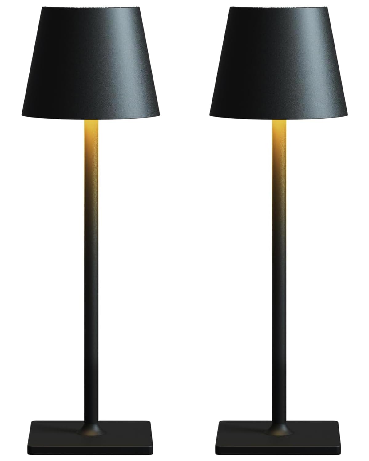 Fizrice cordless table lamp with visible 6000mAh battery for portable use.