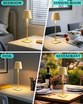Fizrice all-metal IP65 lamp withstands spills and outdoor wear.