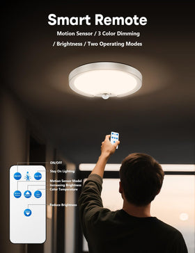 Slim profile Fizrice ceiling light mounting (33mm height, 200mm diameter)