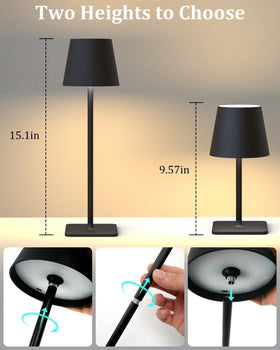 Fizrice square base table lamp ensuring stable placement on surfaces.
