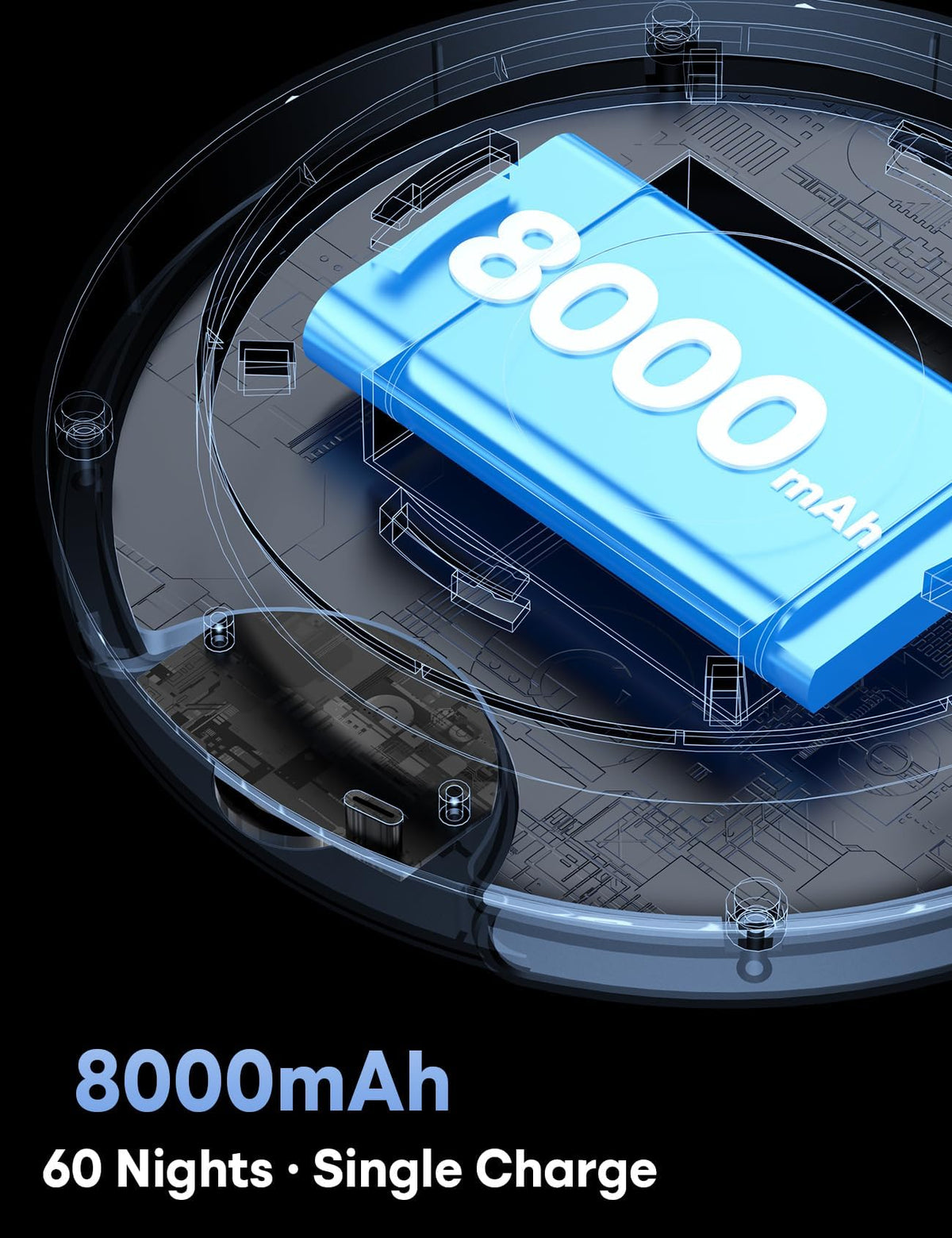 Three color temperatures (6000K, 4500K, 3500K) for Fizrice light