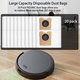 FKDJNIC compatible with Eufy C10 and Omni C20 bags.