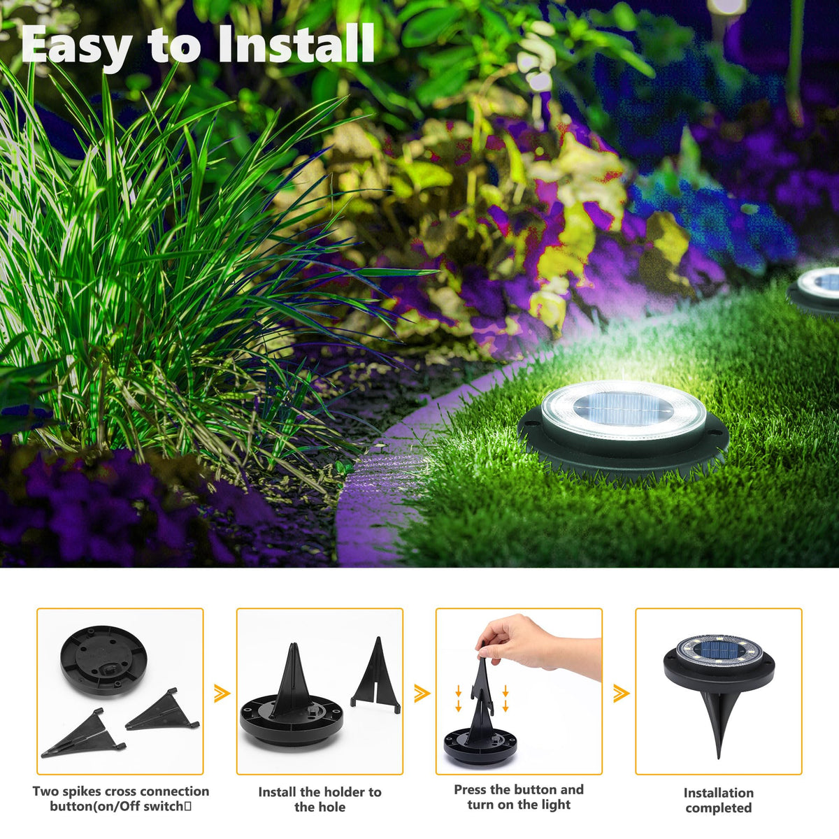 Flacchi disk light on patio creates inviting outdoor ambience