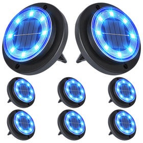 Flacchi solar ground light for outdoor paths provides weatherproof illumination.
