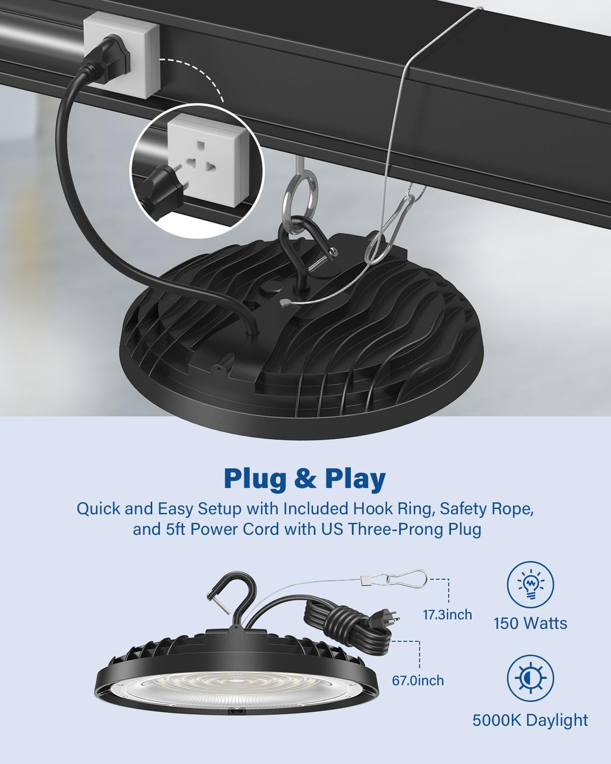 Flakeeper 120V AC input suits standard electrical outlets and circuits.