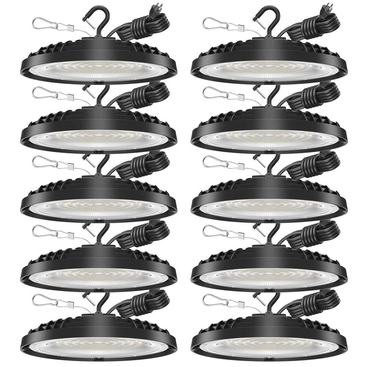 Flakeeper 150W UFO LED High Bay Light delivers bright, even illumination for warehouses.