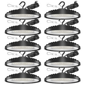 Flakeeper 150W UFO LED High Bay Light delivers bright, even illumination for warehouses.