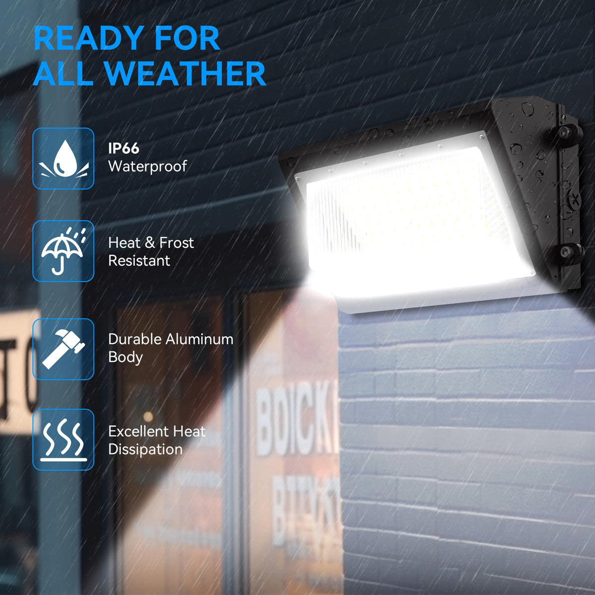 Flakeeper mounting hardware enables quick, tool-free outdoor installation