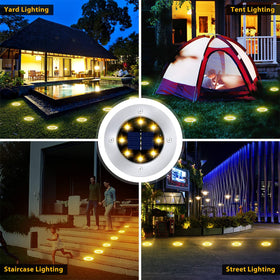 Flalivi durable design withstands 100 kg while lighting pathways.