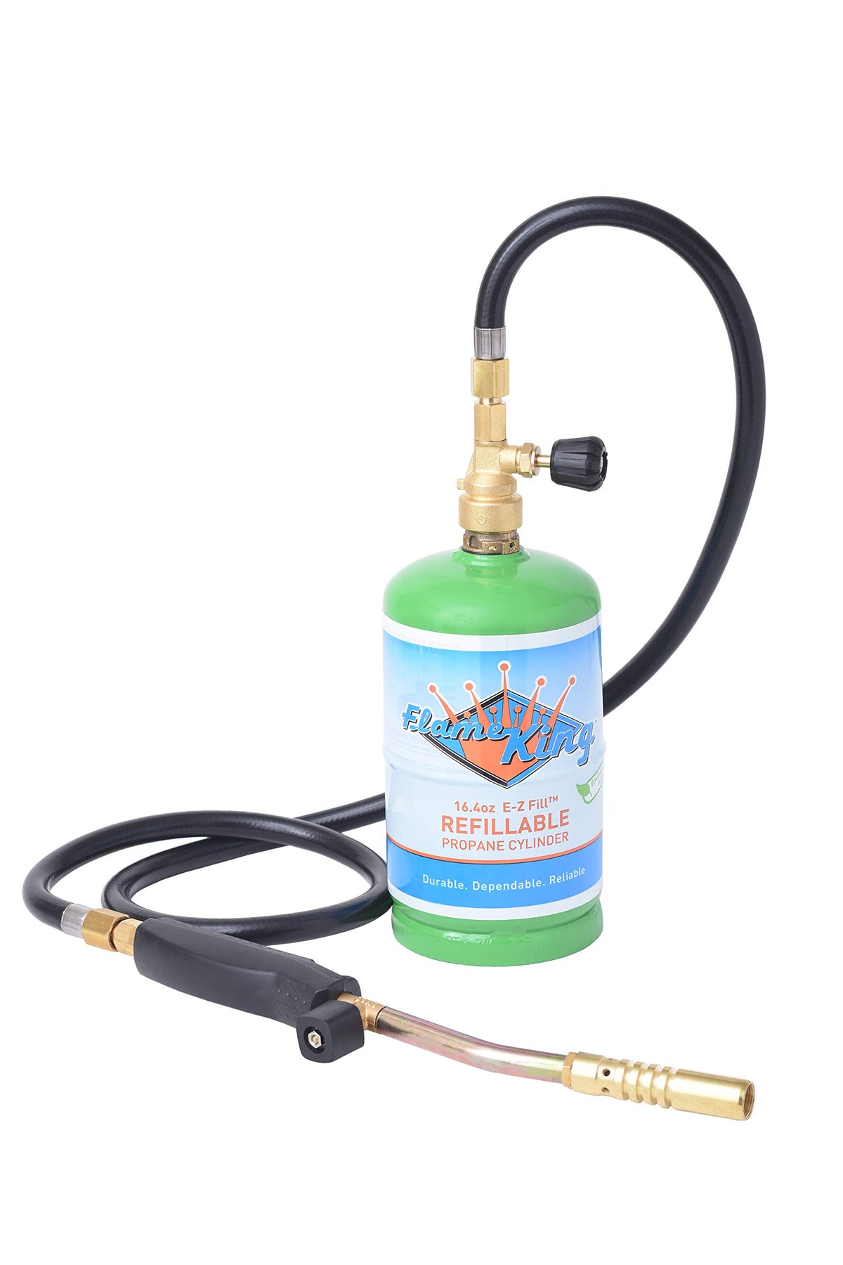 Flame King seven-eighths-inch brazing tool for copper pipe work