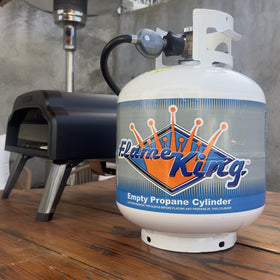 Flame King YSN-201 DOT-approved cylinder meets industry standards.