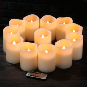 FlameCan remote control for flameless candles enables easy operation