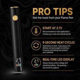 9-second smart heat cycles keep output steady and materials protected.