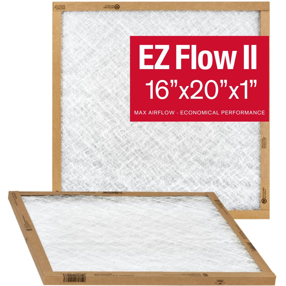 Flanders EZ-Flow II filter pack of 2 for easy replacement and energy efficiency.
