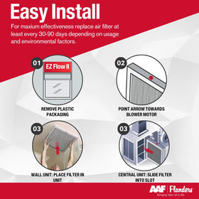 Perimeter seal with hot-melt adhesive creates airtight filtration.
