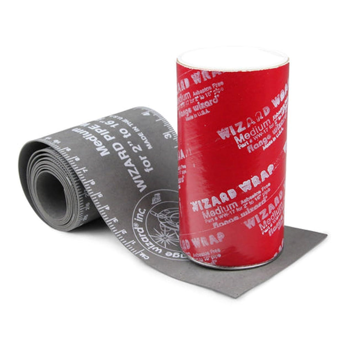 Flange Wizard Wizard Wrap Med 2-16 pipe, precise marks and heat resistance for piping