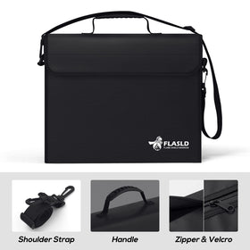 FLASLD large capacity fits passport, documents, and photos