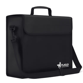 FLASLD fireproof bag with dual-layer protection guarding valuables from heat