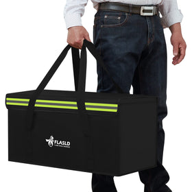 FLASLD LiPo bag charging setup emphasizes safety and organization.