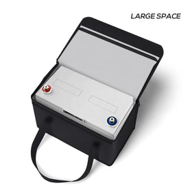 FLASLD fireproof LiPo bag reflective strip for visibility in the dark