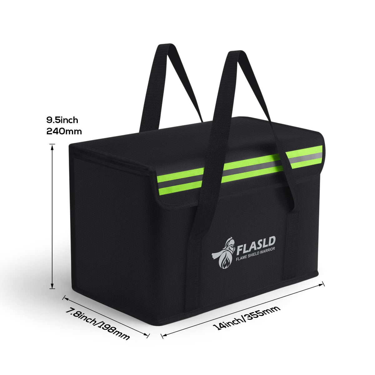 FLASLD fireproof LiPo bag three-layer material for durability and containment