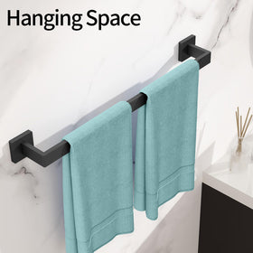 FLE two-pack towel bars ideal for both bathroom and kitchen.