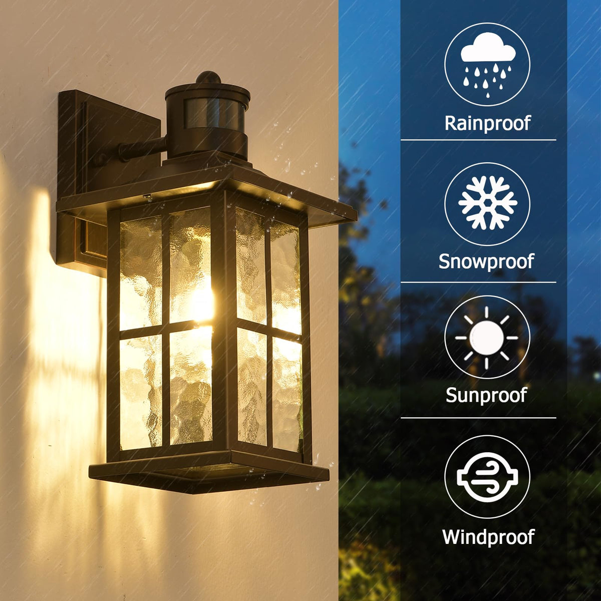FLEDAVID UL-listed E26 socket supports common bulbs for quick setup.