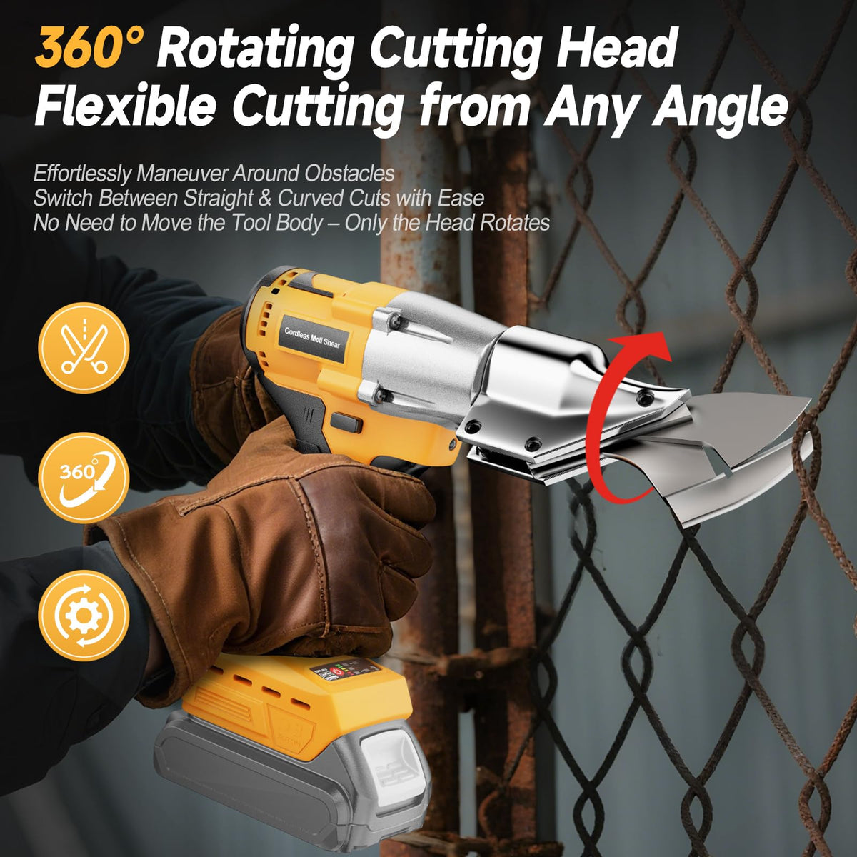 Fledukten durable alloy blades stay sharp for long-lasting metal, aluminum, or PVC tasks.