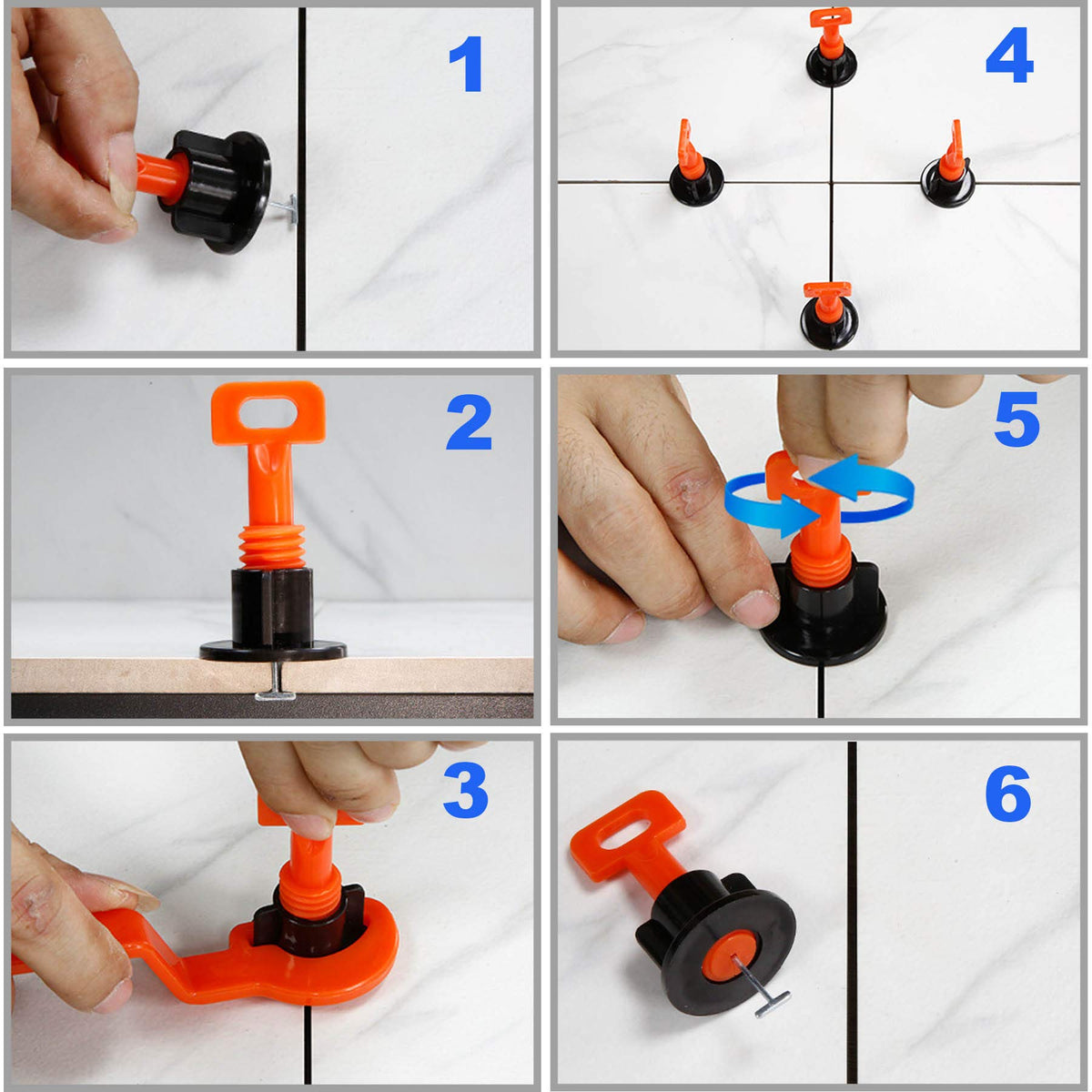 Fleetise 100 tile levelers for quick, consistent elevation across surfaces
