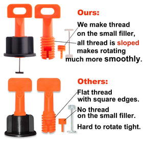 Fleetise T-needles changeable design enabling smooth rotation during installation