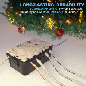 Flemoon rugged enclosure supports safe holiday decorations.