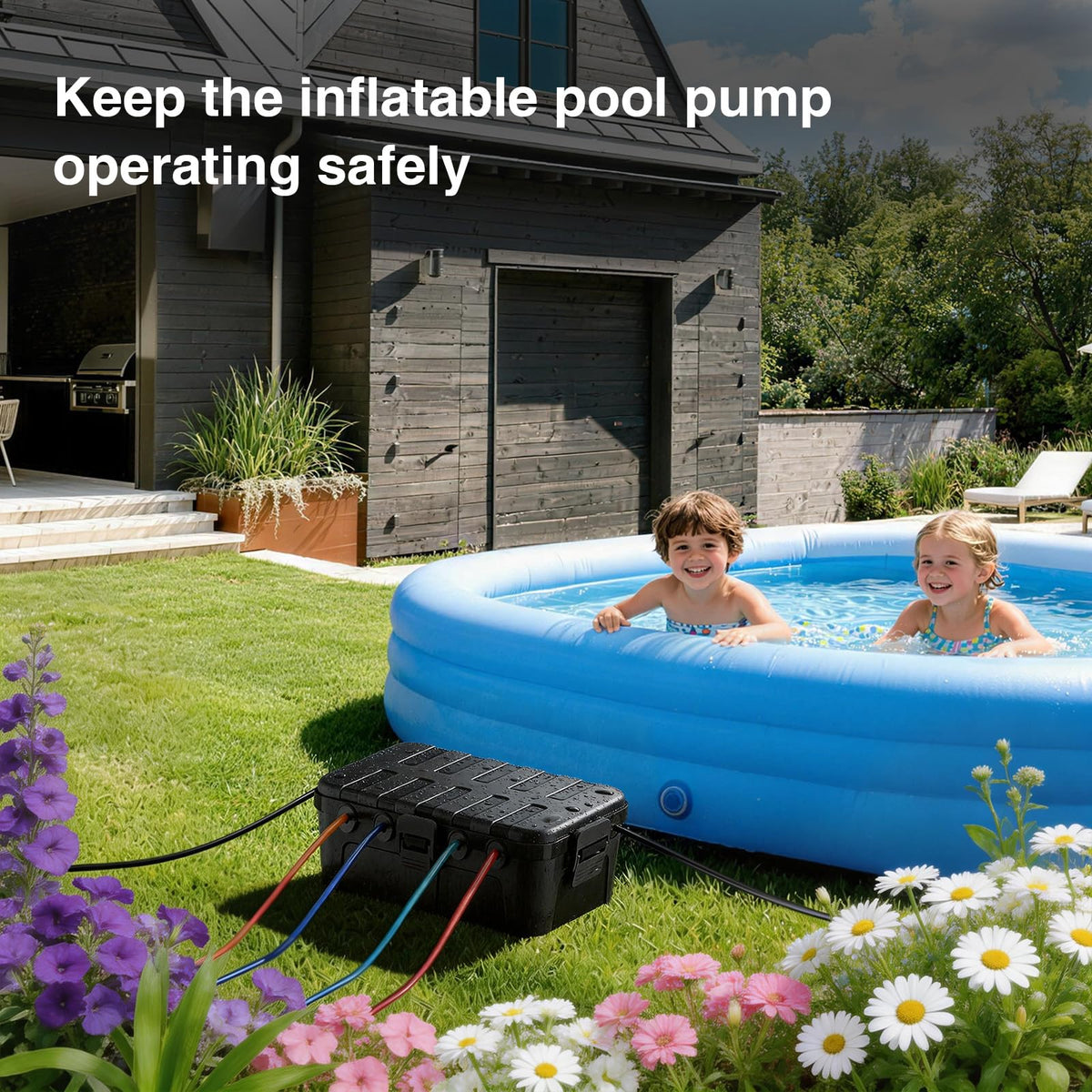 Flemoon IP54 gasket detail for rain and dust protection.