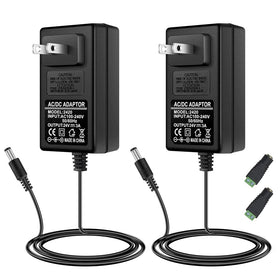 FLETERGIB 24V power supply front view powering LED strips reliably