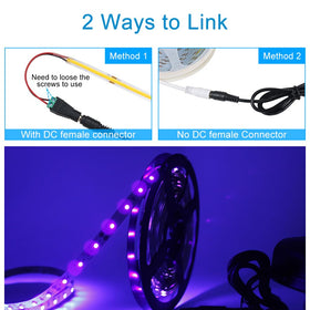 FLETERGIB 24V power supply in-use with LED strip lighting