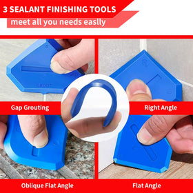 Fletrix caulk gun 15 to 1 thrust improves control for thick adhesives