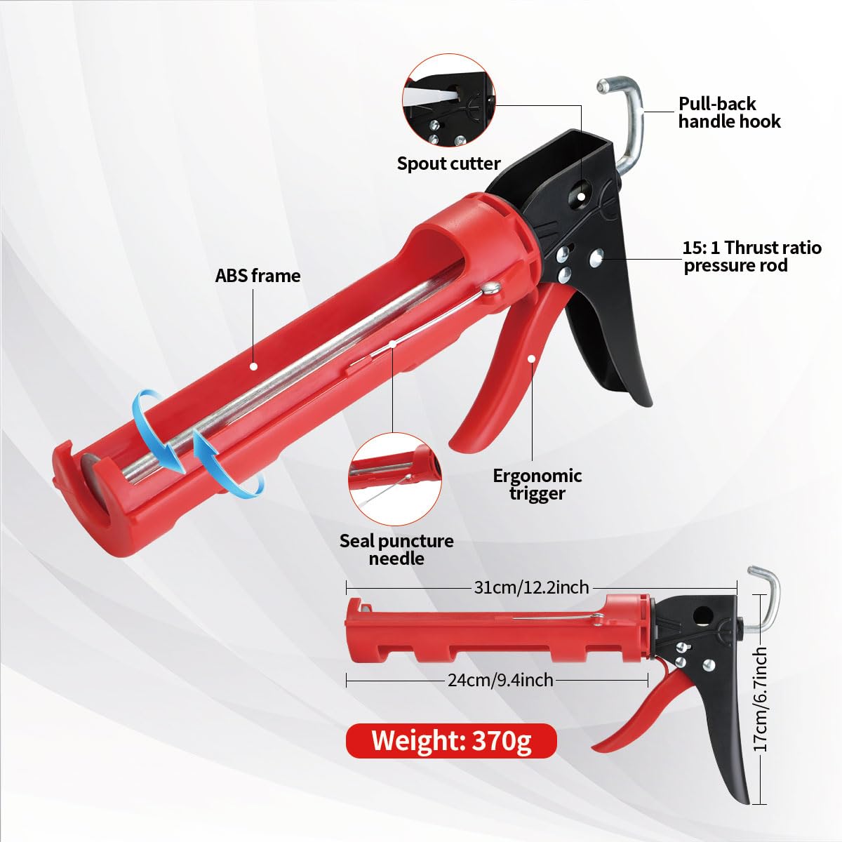 Fletrix 3-in-1 caulk remover tool speeds prep and cleanup