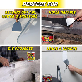 Flex Paste UV resistant finish remains flexible and protective after curing.