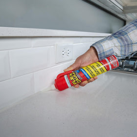 Indoor and outdoor use of Flex Seal silicone caulk