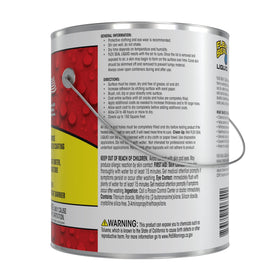 Flex Seal Liquid 1 gallon being poured to seal leaks at a trough.