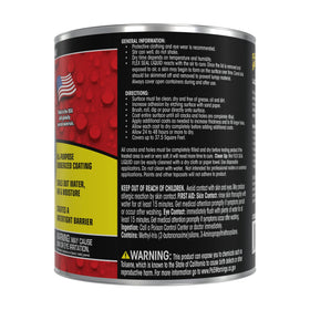 Flex Seal Liquid brush application creating a continuous rubber coating
